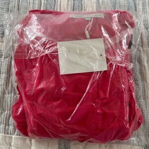 Tuckernuck: Ruby Red Chiffon Tango Maxi Dress XS